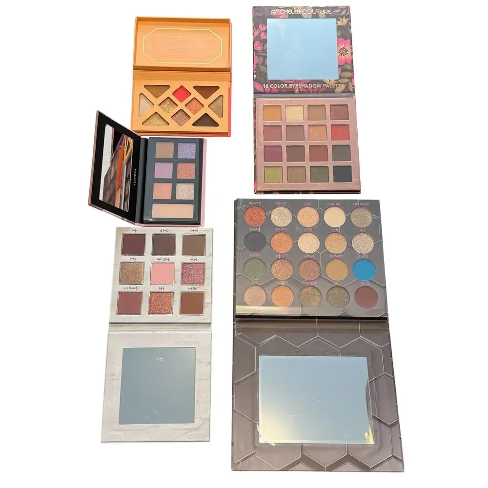 NEW Makeup Lot of 5 Eyeshadow Palettes Sephora Barbarella Rachel Couture Ashtyn